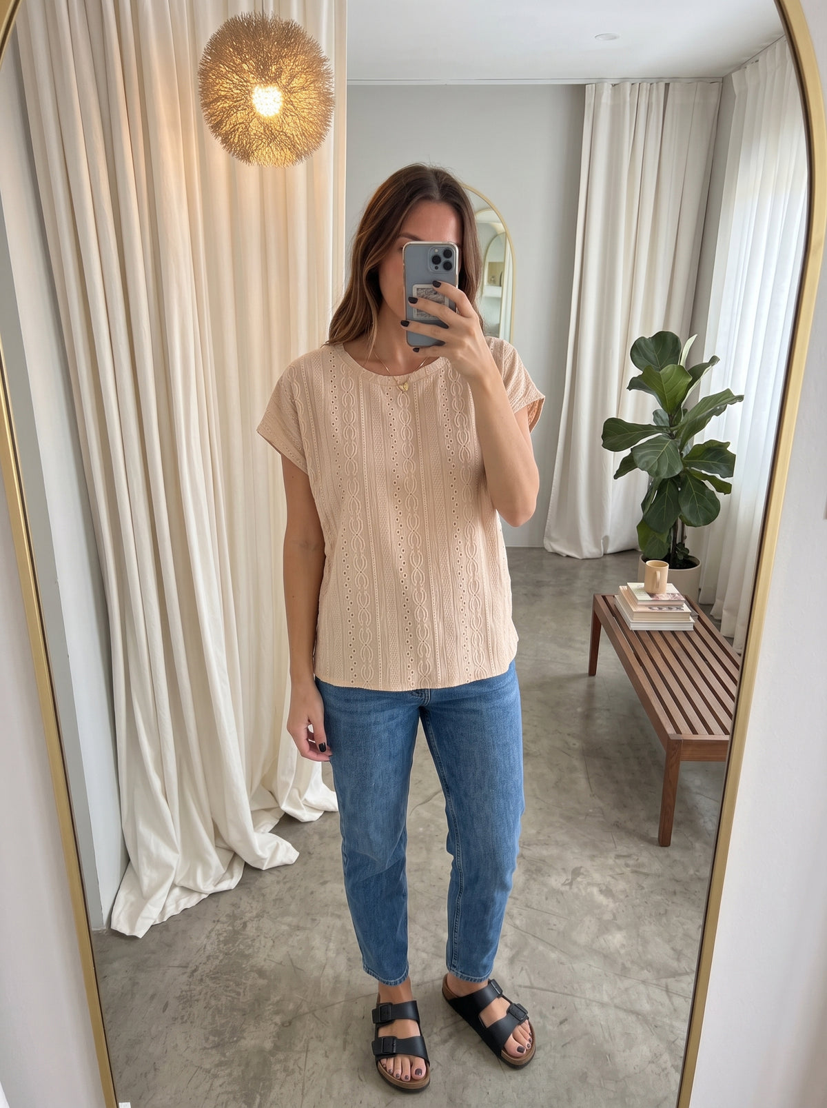 Remera broderie Italiano