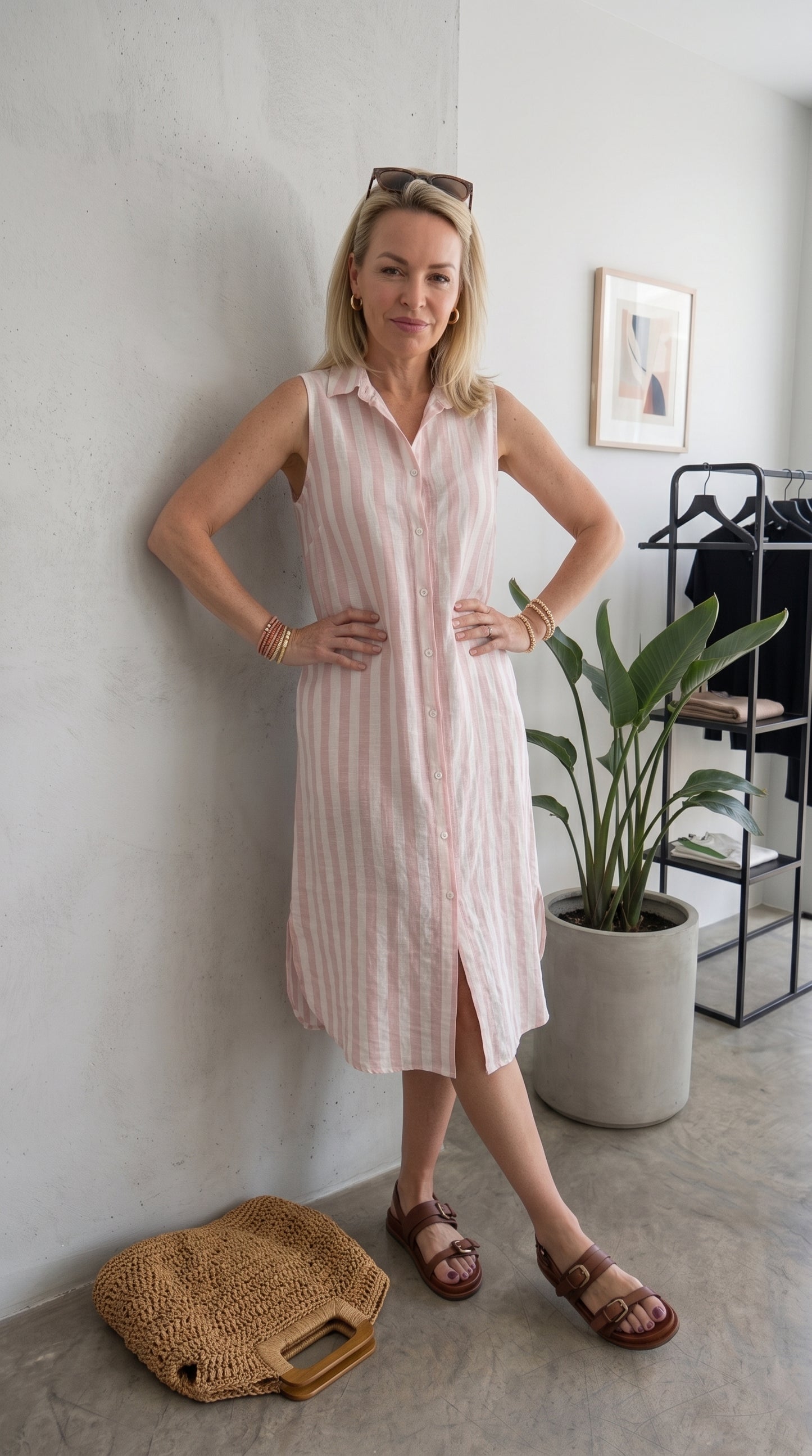Vestido camisero VALENCIA